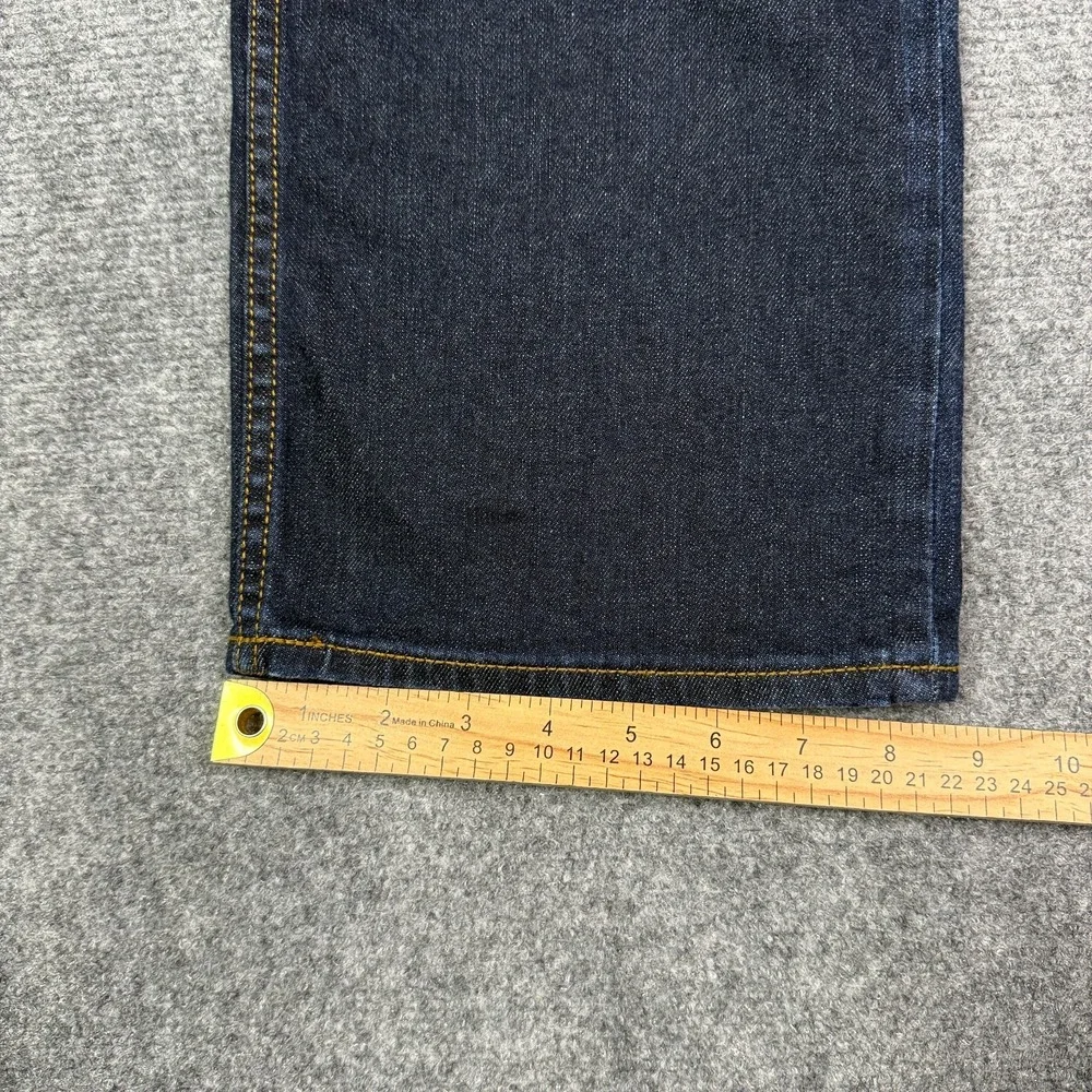 Banana Republic Jeans Mens 38x32 Slim Fit Straight Leg Dark Wash Stretch Denim